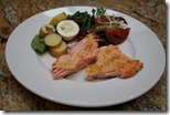 salmon nicoise salad